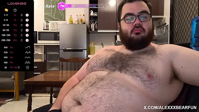 alexxxbear online show from 10/18/25, 02:57