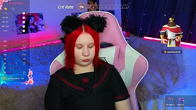 Little kitsune1707 online show from 02/26/25, 10:36