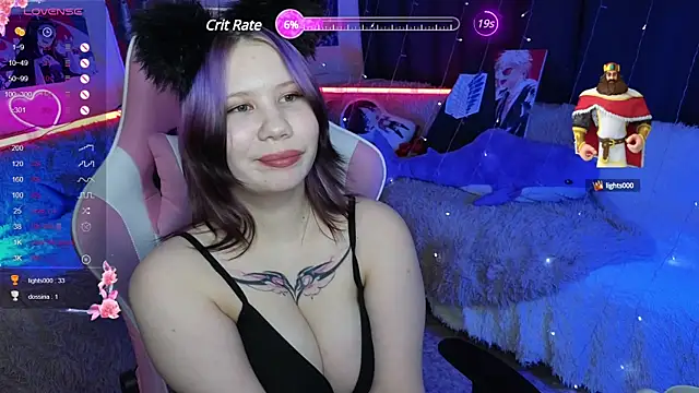 Little kitsune1707 online show from 02/11/25, 11:33