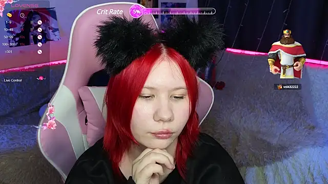 Little kitsune1707 online show from 03/03/25, 10:20