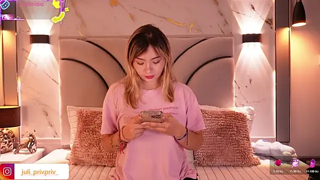 Julieta priv online show from 04/09/26, 02:01