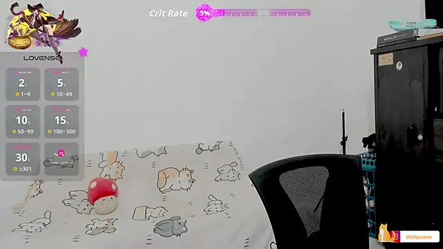 Naoko 7w7 online show from 10/11/25, 10:11