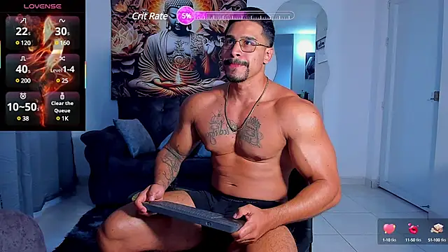 Snapshot of Valentino_Dosantos_ chatting on 03/19/25, 12:23 Valentino Dosantos online show from 03/19/25, 12:23