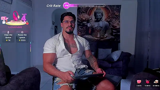 Snapshot of Valentino_Dosantos_ chatting on 10/03/25, 08:21 Valentino Dosantos online show from 10/03/25, 08:21