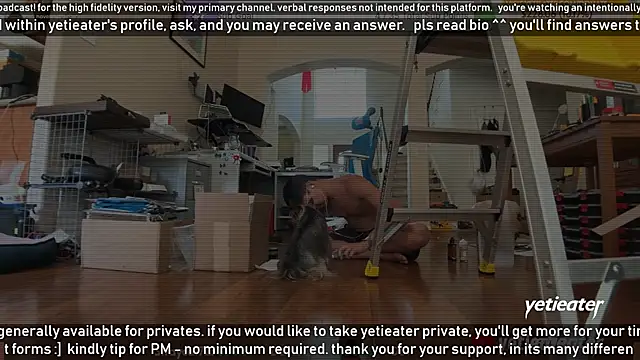 Snapshot of yetieater chatting on 03/13/25, 09:59 yetieater online show from 03/13/25, 09:59