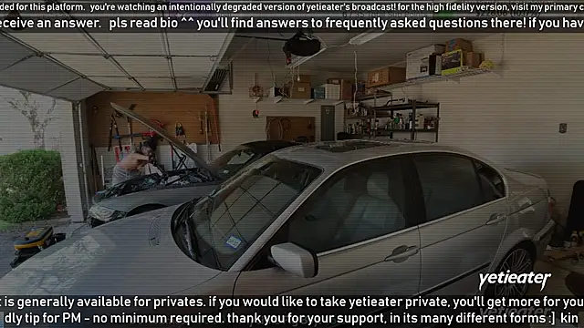Snapshot of yetieater chatting on 03/17/25, 09:02 yetieater online show from 03/17/25, 09:02