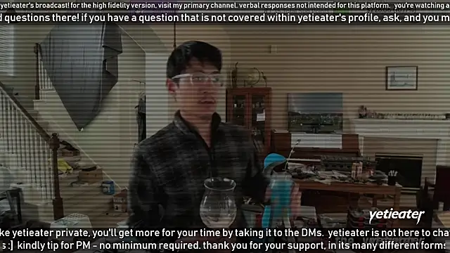 Snapshot of yetieater chatting on 02/14/25, 07:12 yetieater online show from 02/14/25, 07:12