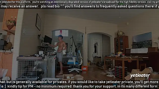 Snapshot of yetieater chatting on 03/16/25, 08:10 yetieater online show from 03/16/25, 08:10