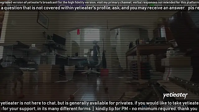 Snapshot of yetieater chatting on 01/30/25, 06:10 yetieater online show from 01/30/25, 06:10