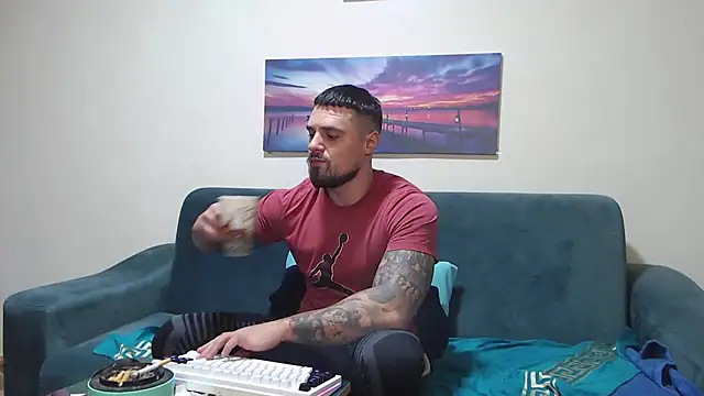 Tiberius hunk online show from 01/10/26, 07:31