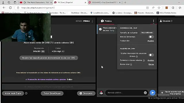 mikigamesH2 online show from 03/09/25, 12:53
