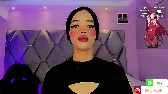 Nina Keyli online show from 10/10/25, 07:04