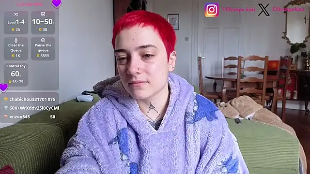 OllympeKaii online show from 04/01/26, 07:10