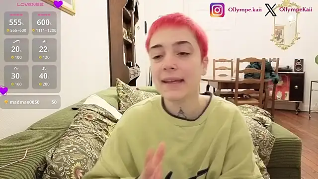 OllympeKaii online show from 04/11/26, 03:58