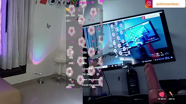 Snapshot of ANDROMEEDA chatting on 06/26/26, 06:30 ANDROMEEDA online show from 06/26/26, 06:30