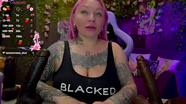 BlackedBarbie online show from 11/16/25, 07:07