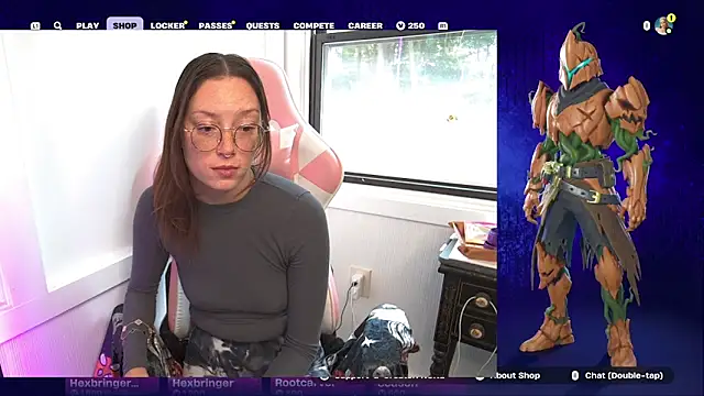 SpaceCowWhore online show from 10/15/25, 03:42