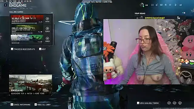 SpaceCowWhore online show from 12/17/25, 05:51