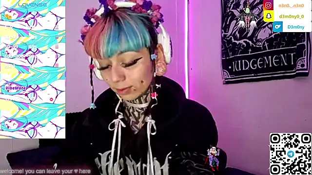 d3m0ny0 0 online show from 11/29/25, 06:13