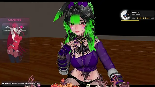 Bowsette Cami online show from 10/23/25, 03:21