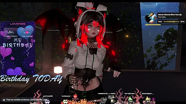 Bowsette Cami online show from 10/25/25, 03:23