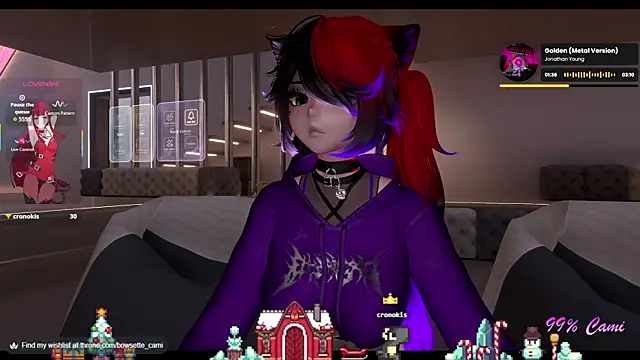 Bowsette Cami online show from 11/15/25, 05:28