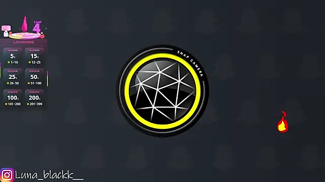 Luna blackk online show from 11/13/25, 09:08