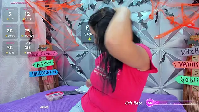 Snapshot of GreciaFox1 chatting on 10/27/25, 11:22 GreciaFox1 online show from 10/27/25, 11:22