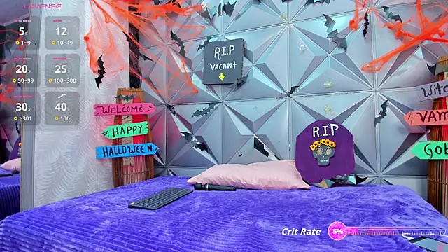 Snapshot of GreciaFox1 chatting on 10/25/25, 11:20 GreciaFox1 online show from 10/25/25, 11:20