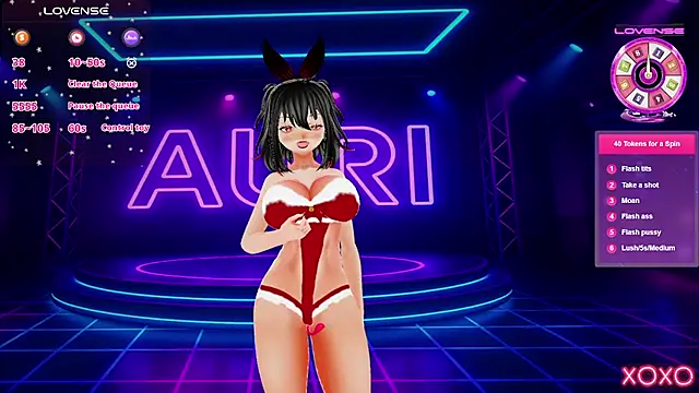 Auri Hikaru online show from 12/05/25, 01:10