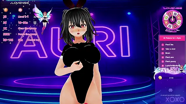 Auri Hikaru online show from 04/01/26, 04:26