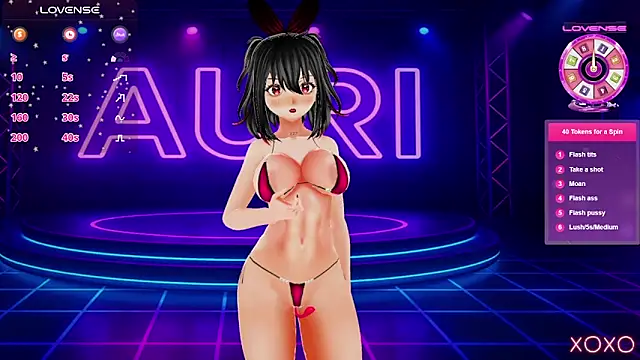 Auri Hikaru online show from 01/14/26, 07:39