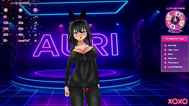 Auri Hikaru online show from 10/23/25, 11:42