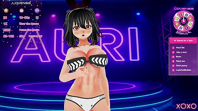 Auri Hikaru online show from 10/21/25, 11:09