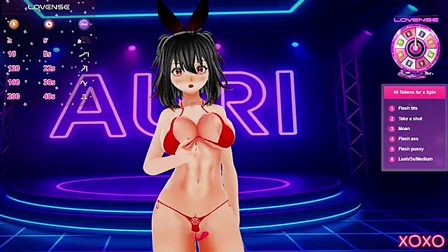 Auri Hikaru online show from 03/18/26, 04:52