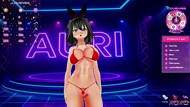 Auri Hikaru online show from 02/23/26, 12:17