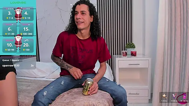 Snapshot of JackAndRosse_ chatting on 11/25/25, 01:22 JackAndRosse online show from 11/25/25, 01:22