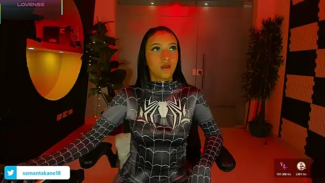 SamantaKane online show from 11/02/25, 03:33