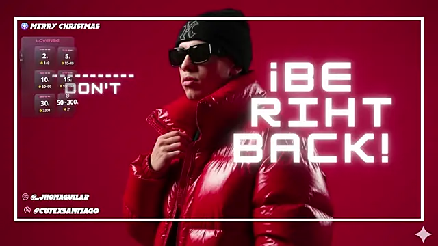 santiago cutex online show from 12/22/25, 04:01