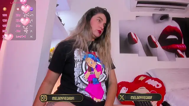 MelanyVegas online show from 01/16/26, 08:40