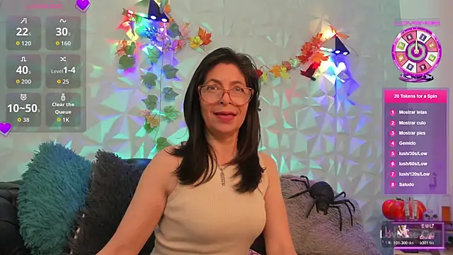 SabinaDeluxe cg online show from 10/29/25, 12:15