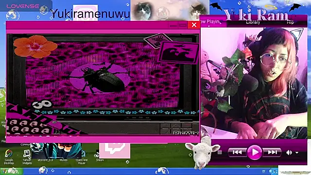 Snapshot of YukiRam chatting on 11/11/25, 01:11 YukiRam online show from 11/11/25, 01:11