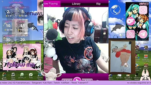 Snapshot of YukiRam chatting on 12/19/25, 02:37 YukiRam online show from 12/19/25, 02:37