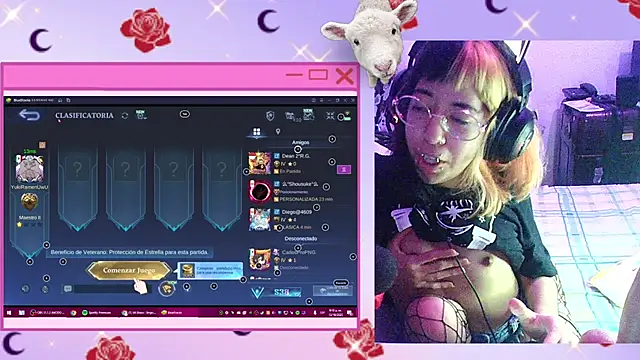 Snapshot of YukiRam chatting on 10/13/25, 03:19 YukiRam online show from 10/13/25, 03:19