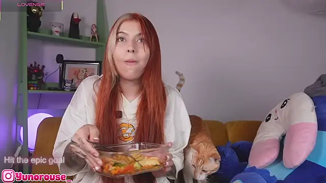 YunoRose  online show from 04/10/26, 04:19