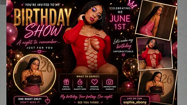 Snapshot of Sophia_Ebony chatting on 05/30/26, 12:11 Sophia Ebony online show from 05/30/26, 12:11