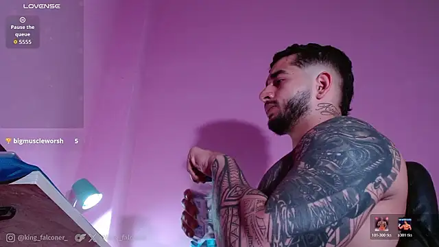 king falconer online show from 03/10/26, 04:27