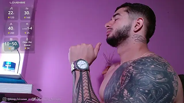 king falconer online show from 03/19/26, 03:28