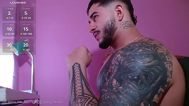 king falconer online show from 04/15/26, 04:07