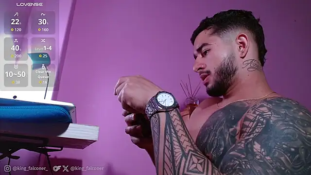 king falconer online show from 03/25/26, 03:50